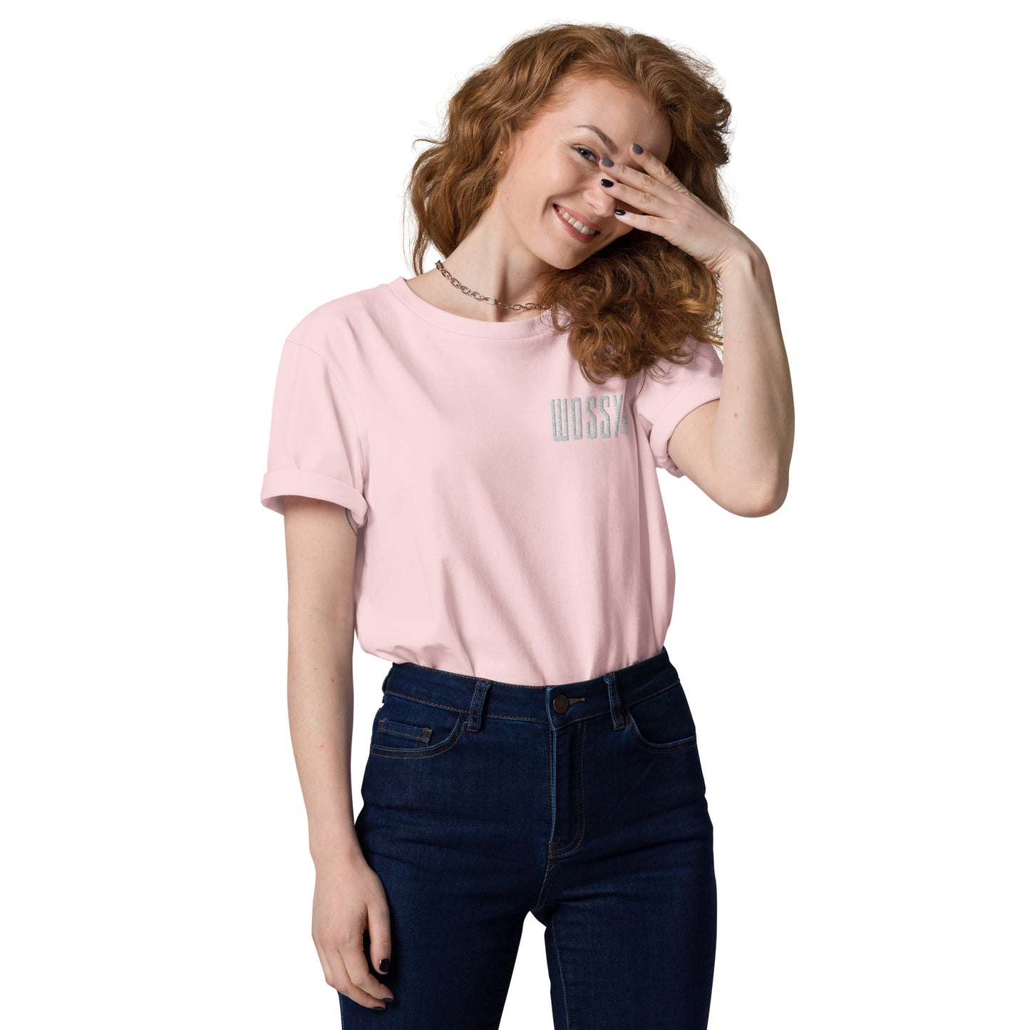 T-shirt coton bio militant Wossy Official – style streetwear doux et affirmé