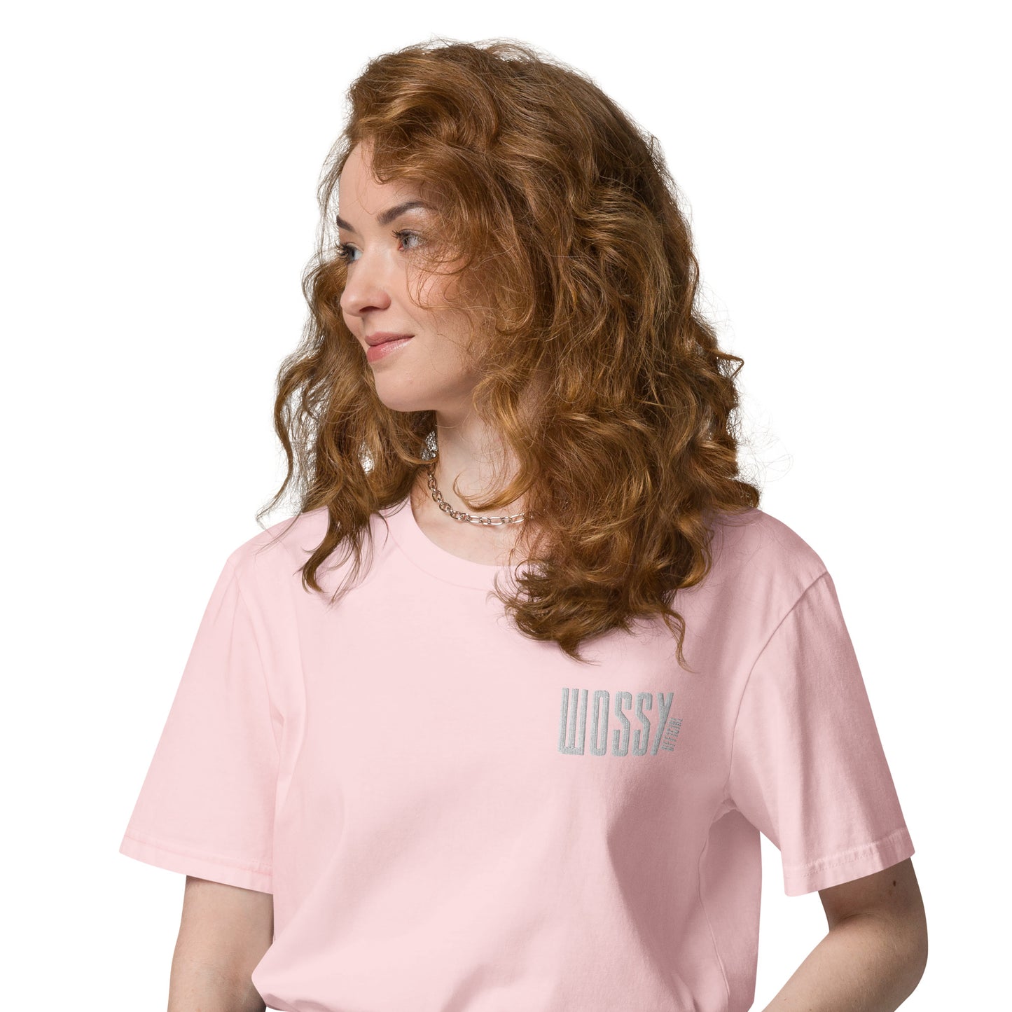 T-shirt coton bio militant Wossy Official – style streetwear doux et affirmé