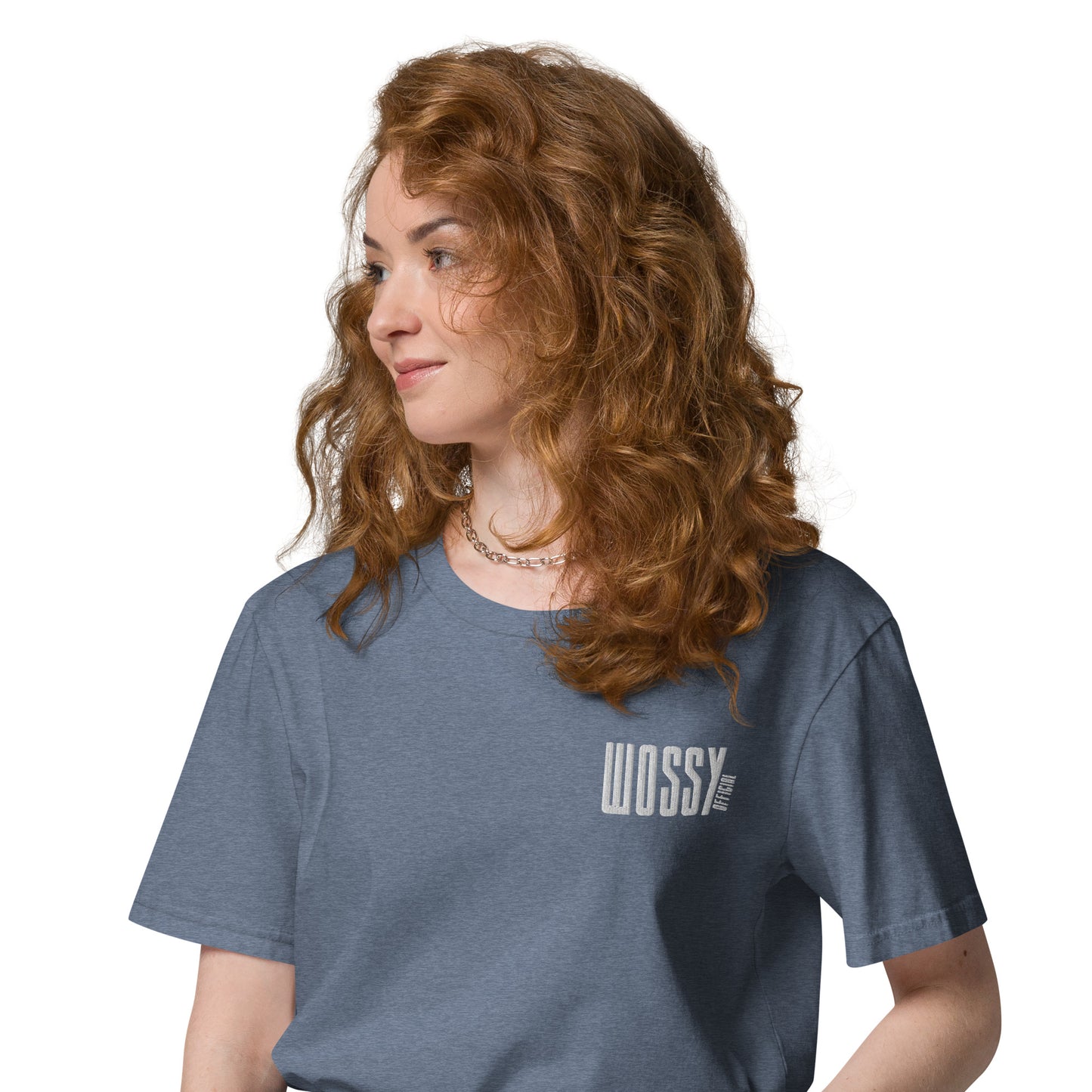 T-shirt coton bio militant Wossy Official – style streetwear doux et affirmé