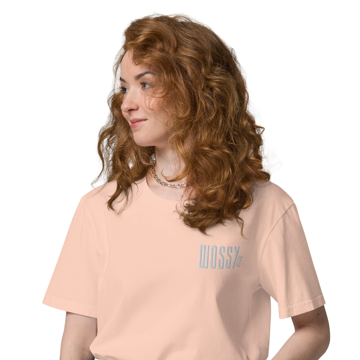 T-shirt coton bio militant Wossy Official – style streetwear doux et affirmé