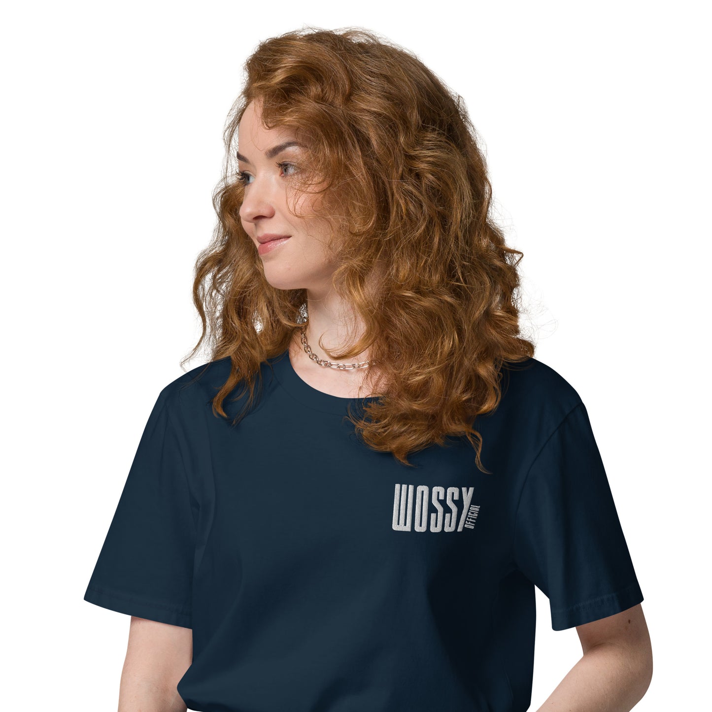 T-shirt coton bio militant Wossy Official – style streetwear doux et affirmé