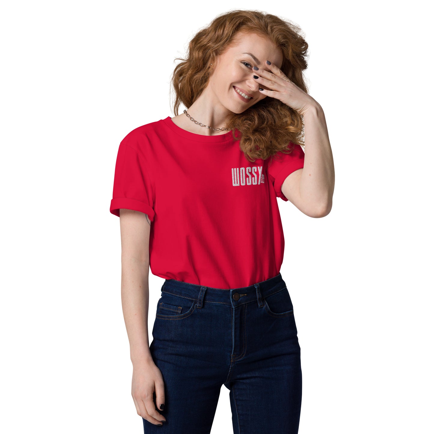 T-shirt coton bio militant Wossy Official – style streetwear doux et affirmé