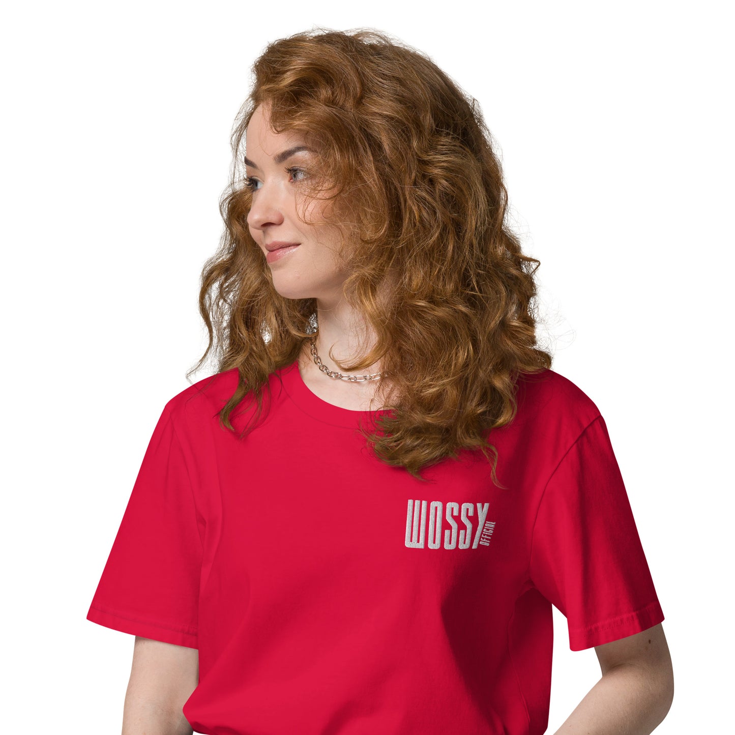 T-shirt coton bio militant Wossy Official – style streetwear doux et affirmé